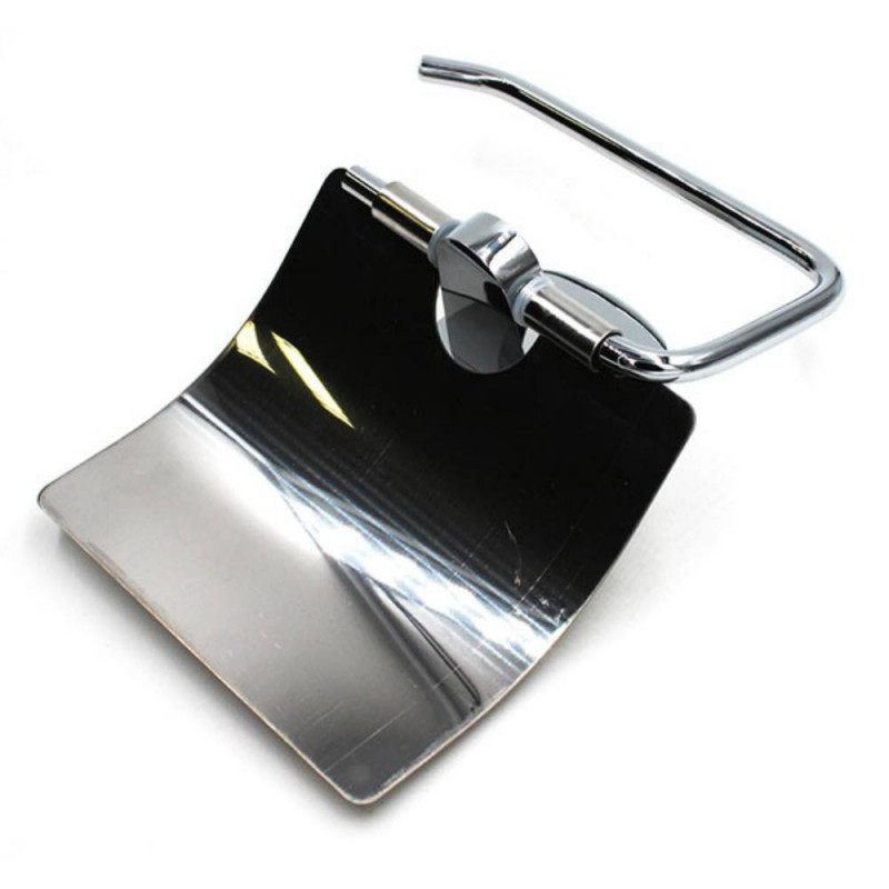 Porte-papier toilette avec couvercle croma blister