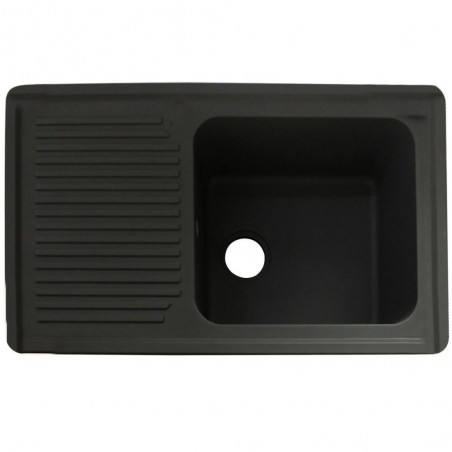 Evier à encastrer gris Alpha 1 bac -  - meilleure qualité