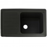 Evier à encastrer gris Alpha 1 bac -  - meilleure qualité