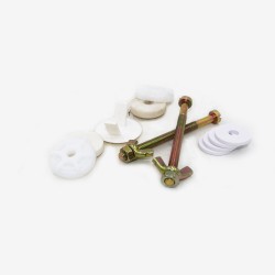 Jeu de 2 vis de fixation cuvette réservoir Wc en métal M21