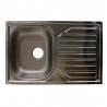 Evier à encastrer 1 bac flat Okio Line 800 x 500 mm