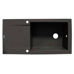 Evier 1 bac Dukkha giga980x500x200 noir*