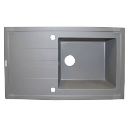 Evier à encastrer cuve gris beton Tango 1 bac *