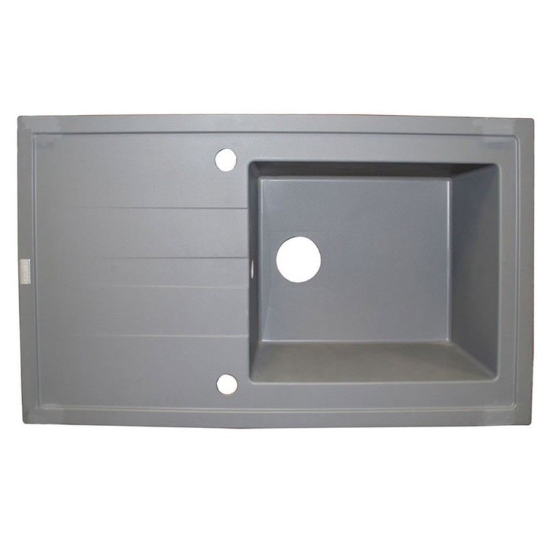 Evier à encastrer cuve gris beton Tango 1 bac *