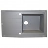 Evier à encastrer cuve gris beton Tango 1 bac *