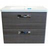 Meuble salle de bains Gap 80cm wood*