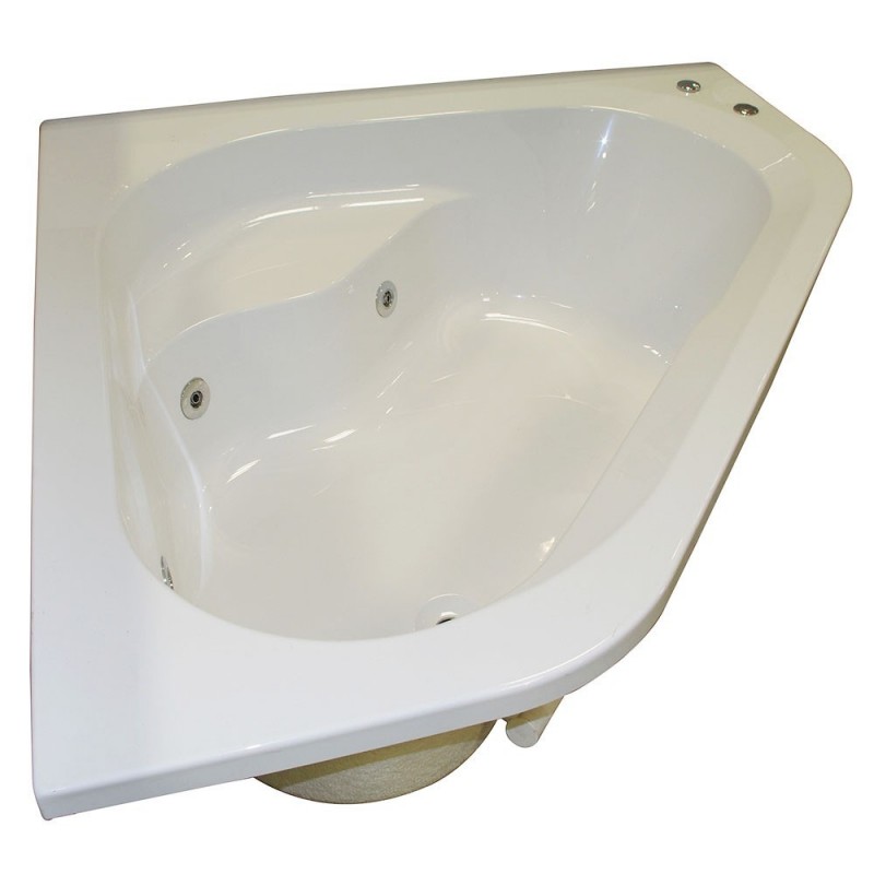 Baignoire avec hydromassage 170x80x60cm Piazza TBL
