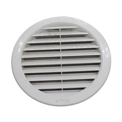 Grille à encastrer Diam 190 blanc