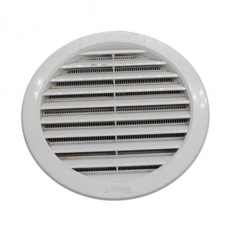 Grille à encastrer Diam 190 blanc