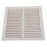 Grille 3-200x200x0.6 alu blanc FT
