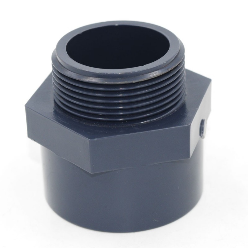 Embout fileté mâle en PVC 32-40-3-4