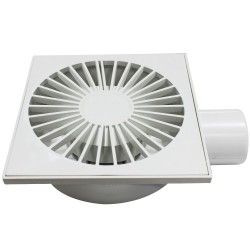 Siphon de sol orientable 150x150mm en ABS