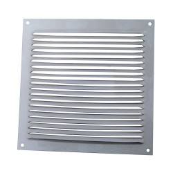 Grille 3-170x170x0.6 alu blanc FT