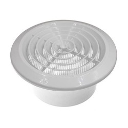 Grille ronde 100 mm Plastisan