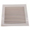 Grille 3-150x150x0.6 alu blanc
