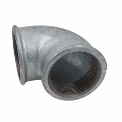 Coude égal 90° femelle femelle galvanisée D11-2