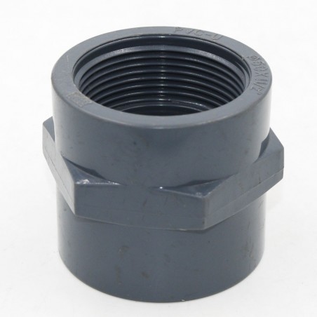 Raccord manchon avec bague Femelle D32mm