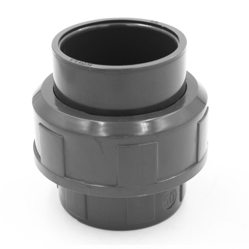 Raccord à coller en PVC-U ?40mm 3 pièces F-F