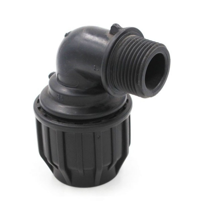 Coude à compression taraudé 25x3-4*