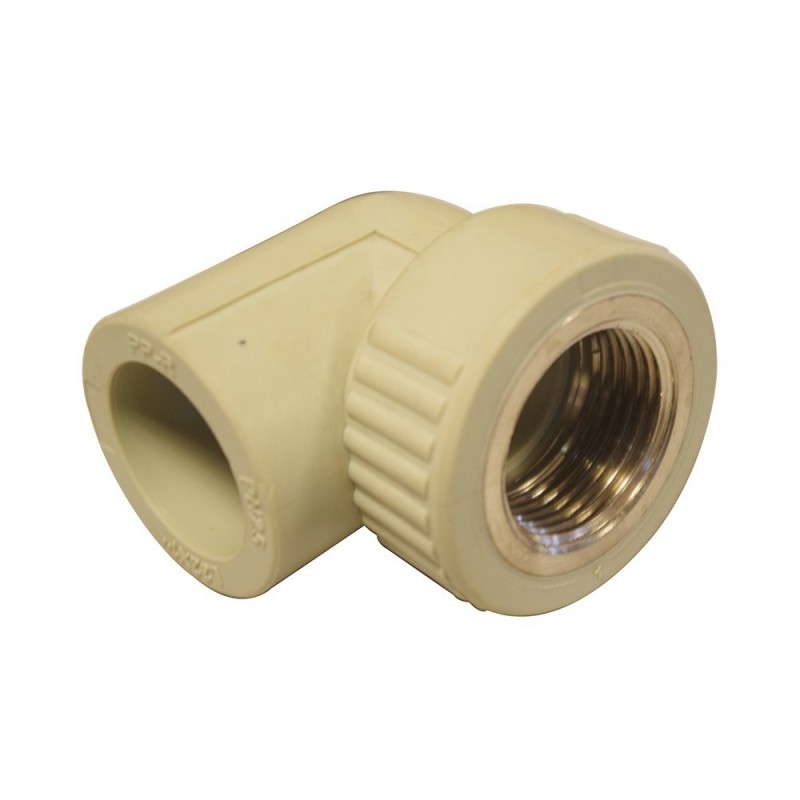 Coude pour gris filet fem D.25mm-1-2