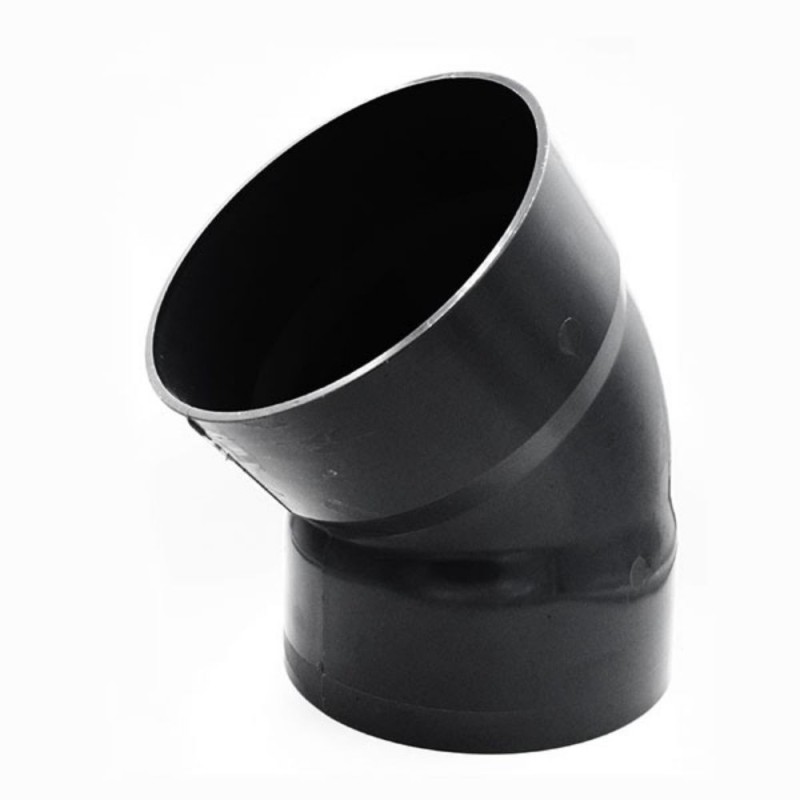 Coude PVC 45° femelle-femelle Ø160mm