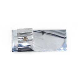 Support douche carrée-chromé*