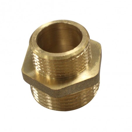 Reduction laiton fileté M-M 1-2x1*