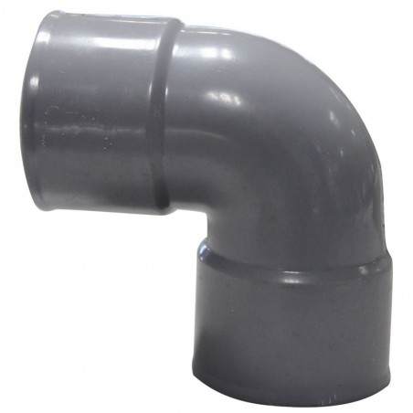 Coude pvc 87° femelle-femelle 50