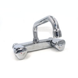 Brava Melangeur evier mural à bec*TBL