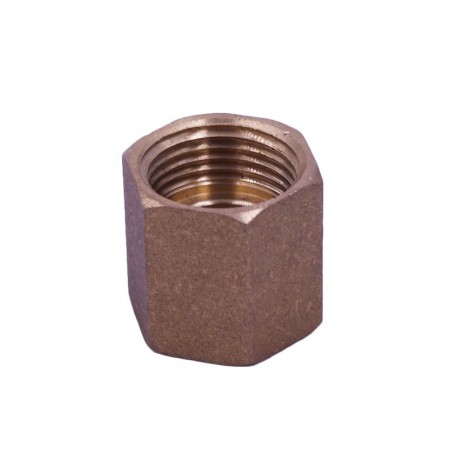 Manchon laiton taraudé 3-4 femelle-femelle egal