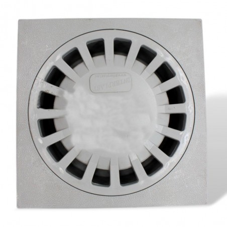 Siphon de sol gris 200x200mm