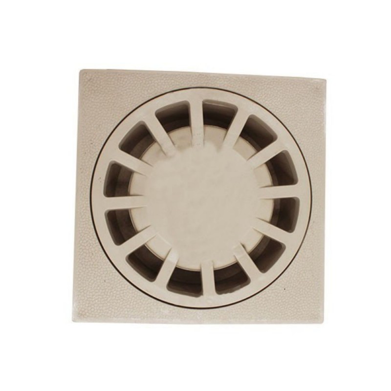 Siphon de cour sable 150 x 150mm