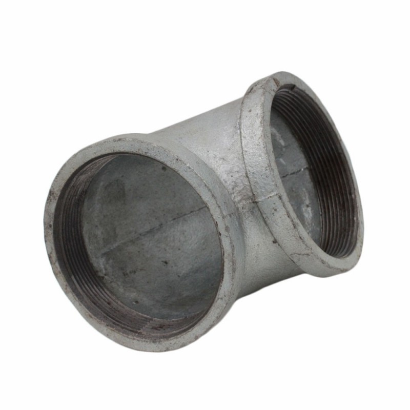 Coude galva femelle-femelle 90° 102-114 4