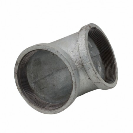 Coude galva femelle-femelle 90° 102-114 4