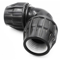 Coude 90° compression 63mm