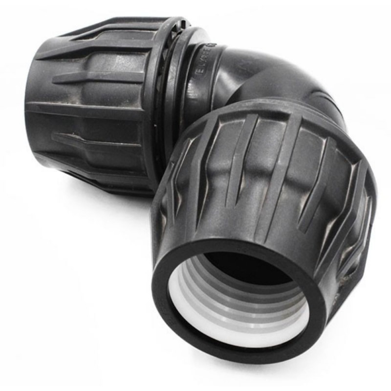 Coude 90° compression 63mm