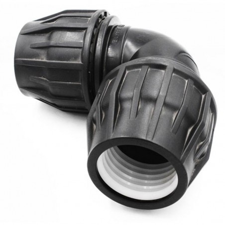 Coude 90° compression 63mm