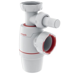 Siphon de lavabo blanc Neo D40