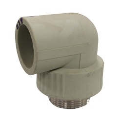 Coude pour mâle fileté diam40 1-1-4M*