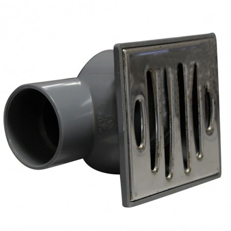 Siphon de sol 100x100 mm horizontal