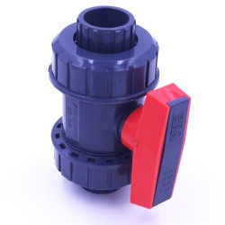 Vanne à coller Ø25mm double union