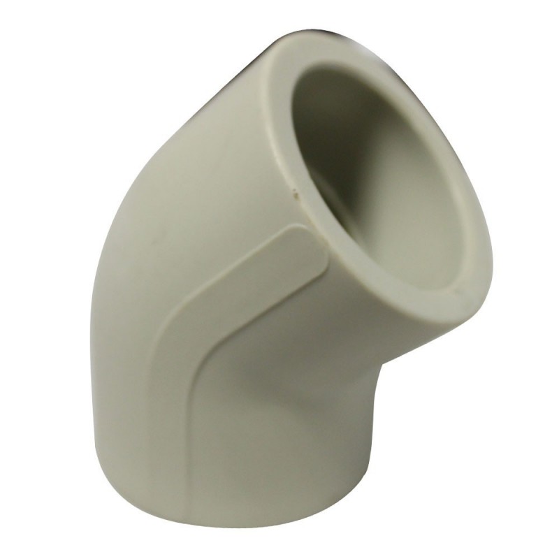 Coude pour gris 45° D40mm*