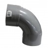 Coude PVC mâle femelle 87° Ø100 mm