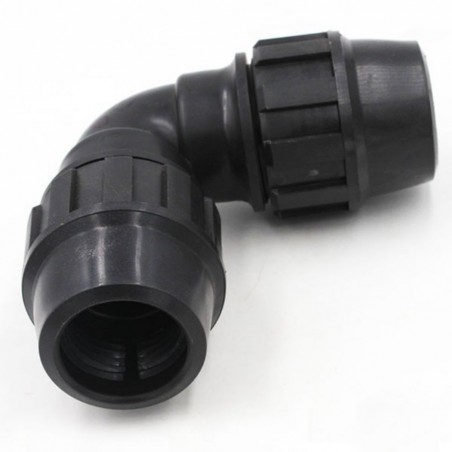 Coude 90° compression 50mm