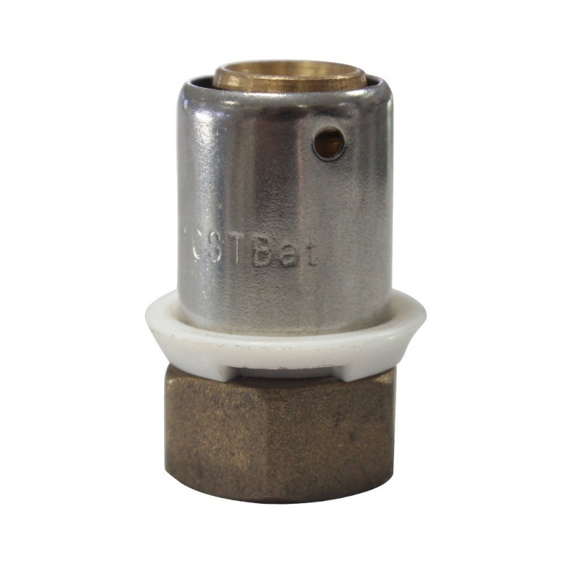 Raccord droit écrou tournant 16x3-8