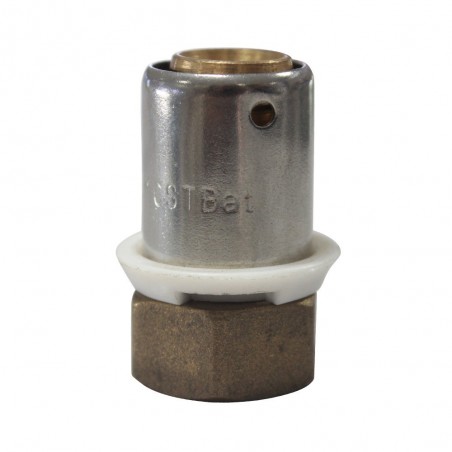 Raccord droit écrou tournant 16x3-8