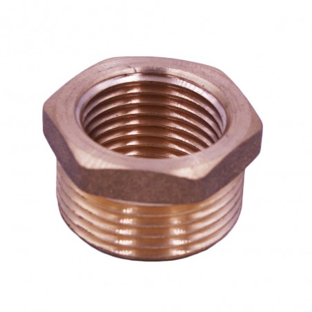 Reduction laiton fileté mâle femelle 3-4x1-2