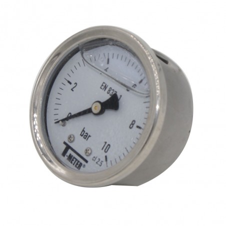 Manomètre eau press axial 0-10bars*