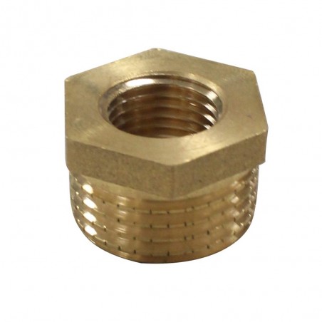 Reduction laiton fileté mâle femelle 1-2x1-4