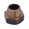 Raccord réducteur mâle femelle laiton 1x3-4